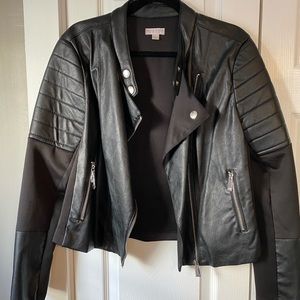 Bisou Bisou Pleather Jacket